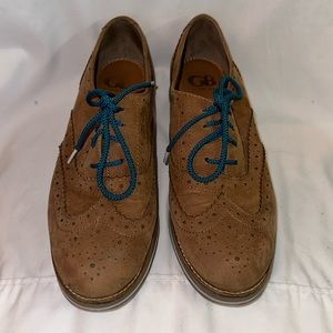 Gianni Bini Sz.9.5 Brown Suede Loafer